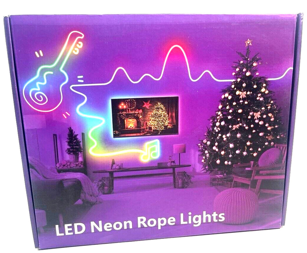 AILBTON Led Neon Rope Lights 10M Flexible Led Rope Lights,Control with App/Remot