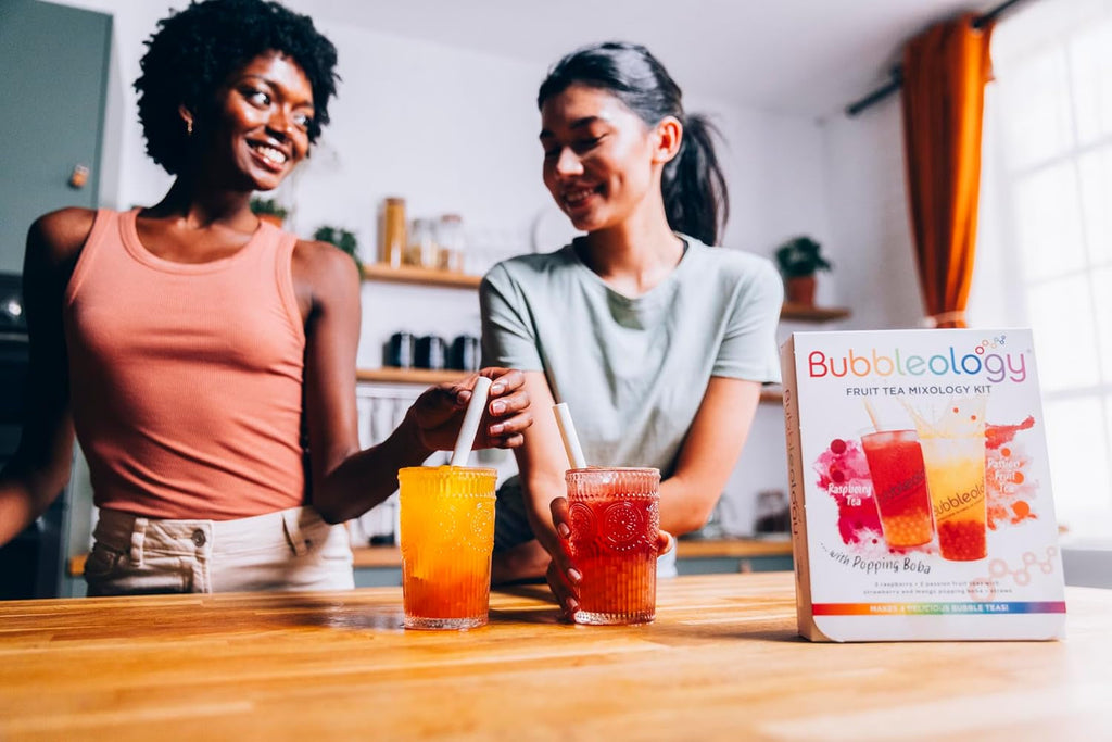 Fruit Bubble Tea Mixology Kit with Popping Boba (Pack of 1)
