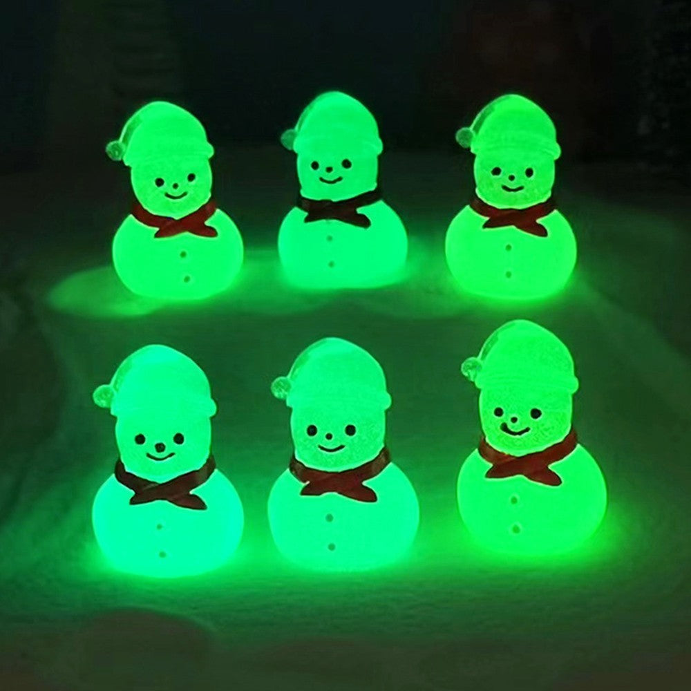 Luminous Snowman Christmas Ornament for Home Holiday Decorations