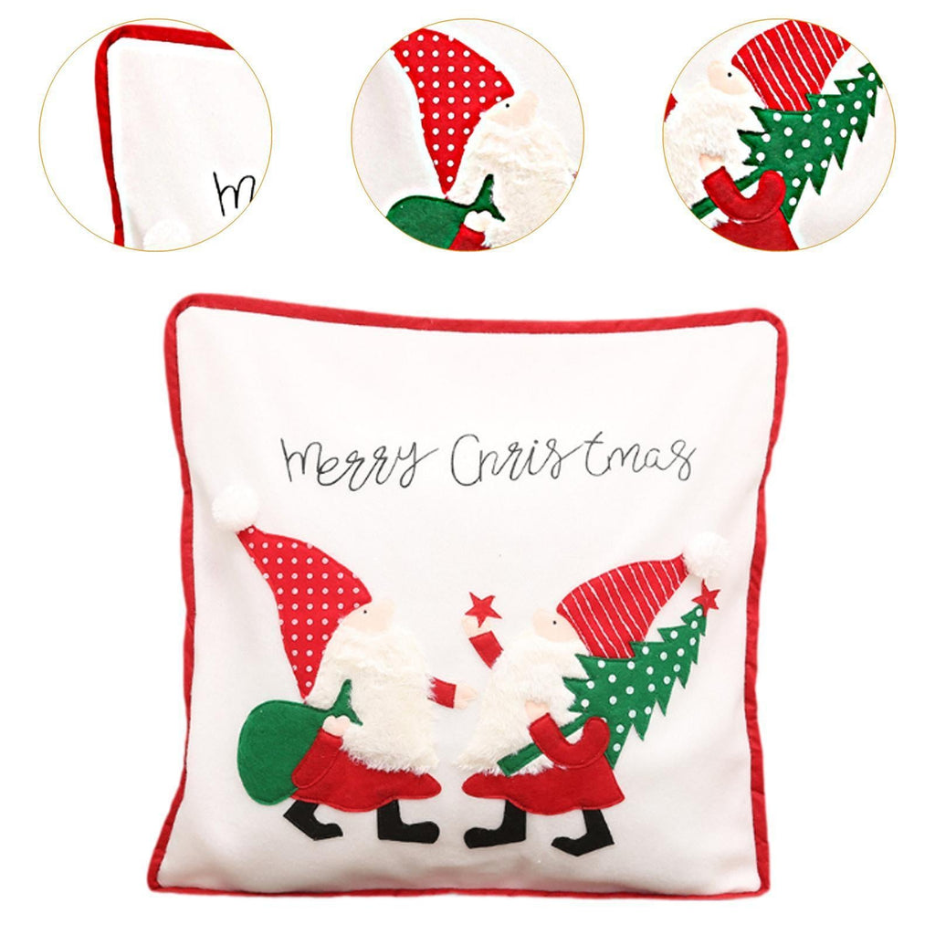 Christmas Pillow Cover Pillow Case Home Decor 46X46Cm Decorative Square