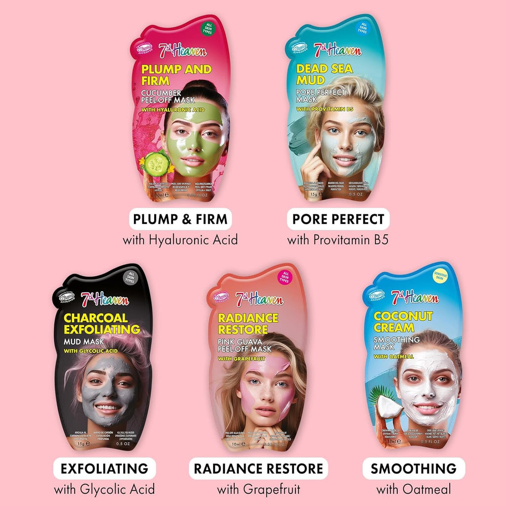 Pamper Hamper (Contains 10 Face Masks and a Spatula) Pamper Gifts for Women - Genuine  Facemasks Skincare Gift Set