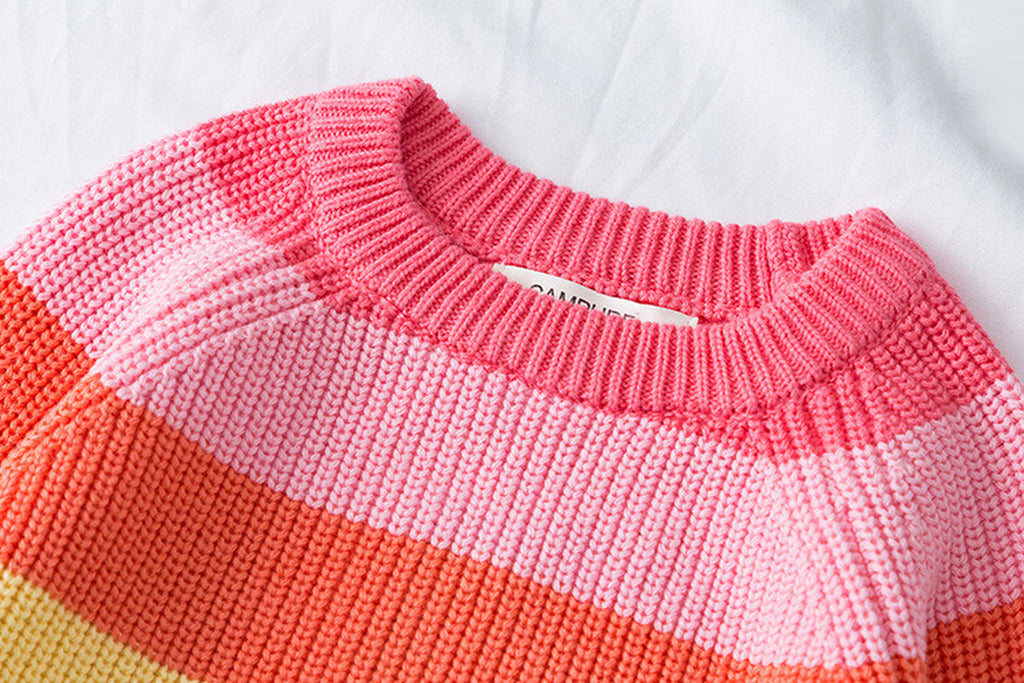 Boys Girls Winter Sweater Jumper Childrens Warm Christmas Knitted Age 2-8 Years