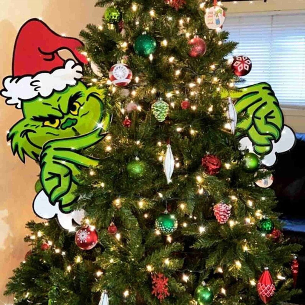 Christmas Grinch Christmas Tree Decoration Hatents Insert Creative Xmas Gifts