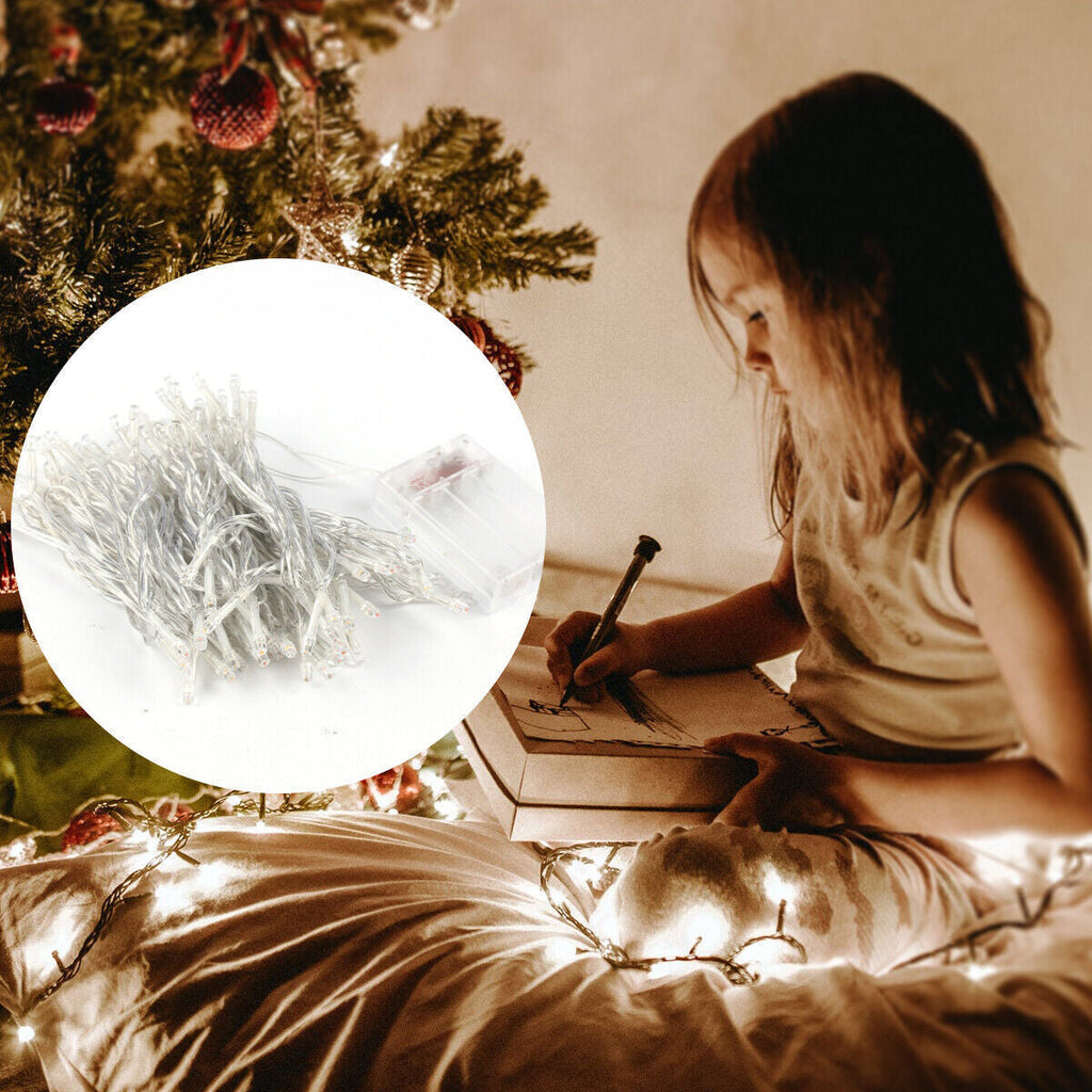 20LED Fairy String Lights Battery Powered Party Christmas Tree Indoor & Outdoor