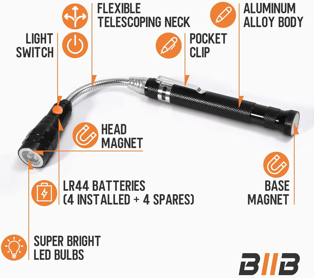 Gifts for Men, Gadgets for Men LED Magnetic Tool, Stocking Fillers for Men Christmas Gifts for Him, Mens Gifts for Dad Birthday Presents for Men, Secret Santa Gifts for Men Who Have Everything