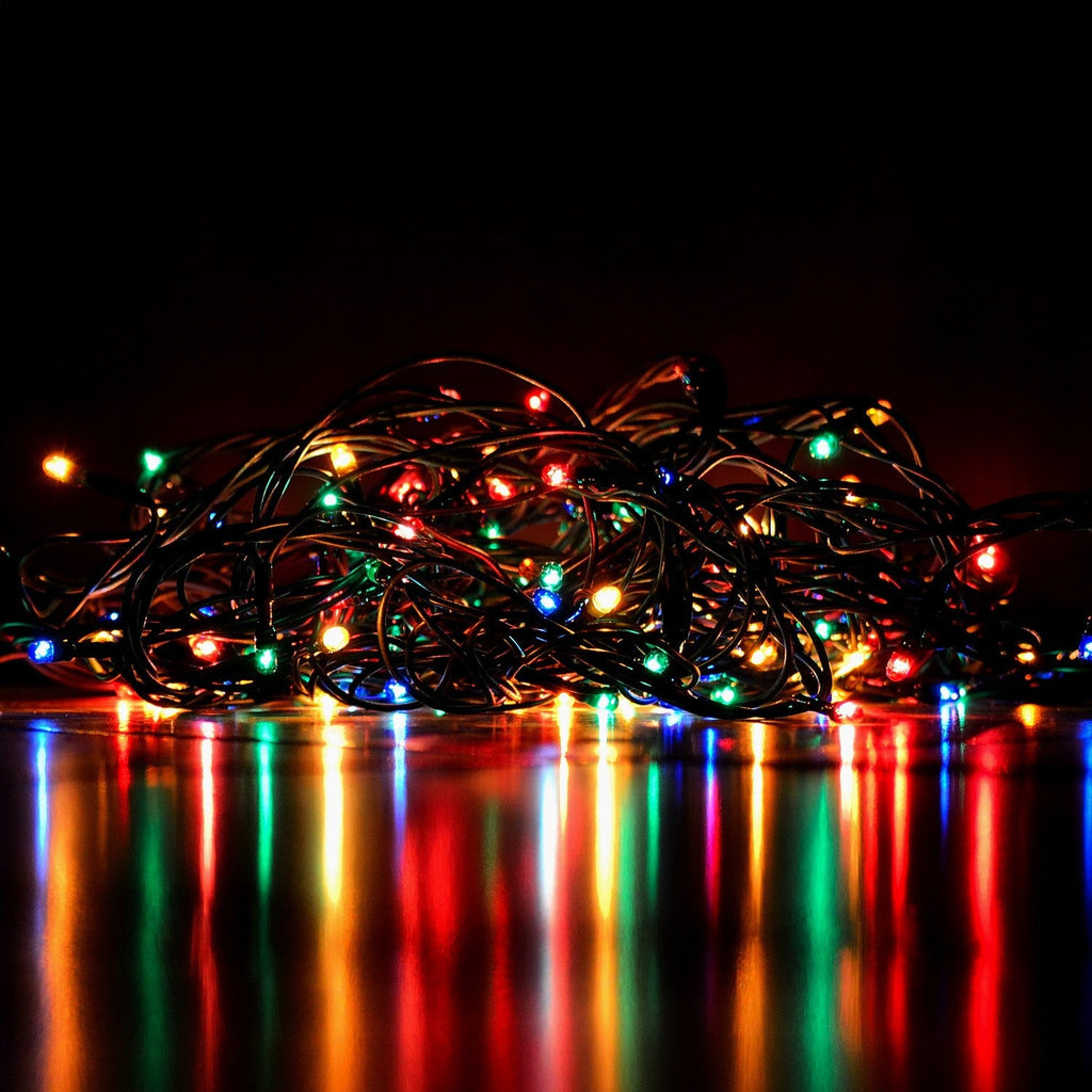 Christmas Lights 1000 LED 25M Xmas Tree Lights - Fairy Lights Multi-Coloured