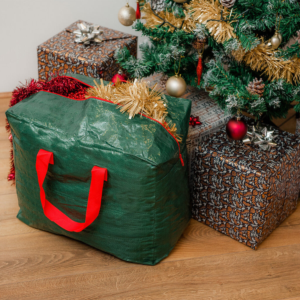 Christmas Tree Storage Decoration Bag Zip up Organizer Cover Sack Carry Handles
