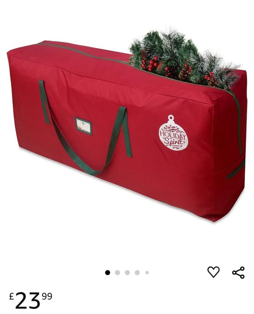 Holiday Spirit Large Christmas Tree Storage Bag
