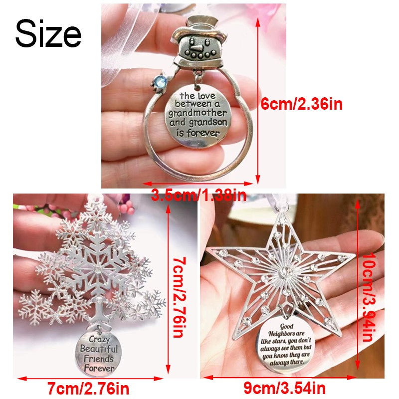 Memorial Christmas Tree Decoration in Loving Memory Gift Friend/Family/