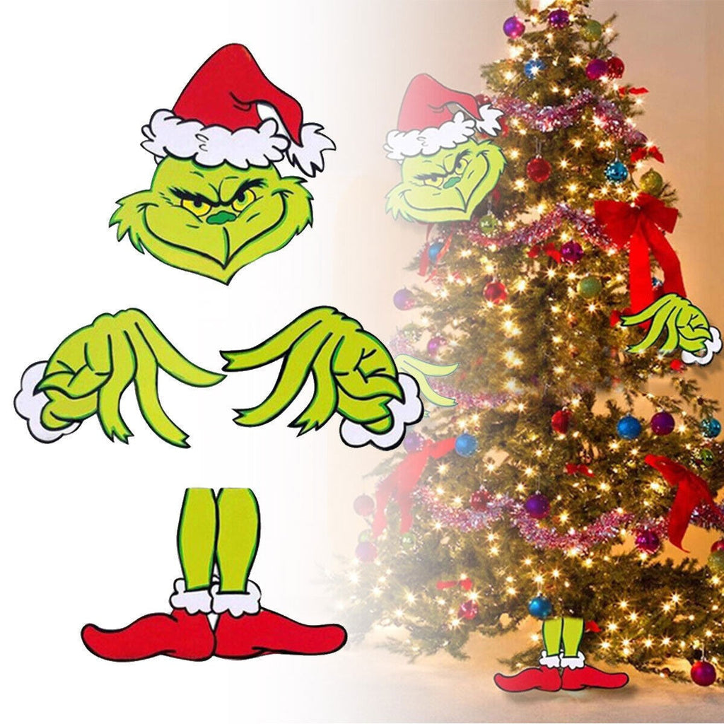 Christmas Grinch Christmas Tree Decoration Hatents Insert Creative Xmas Gifts