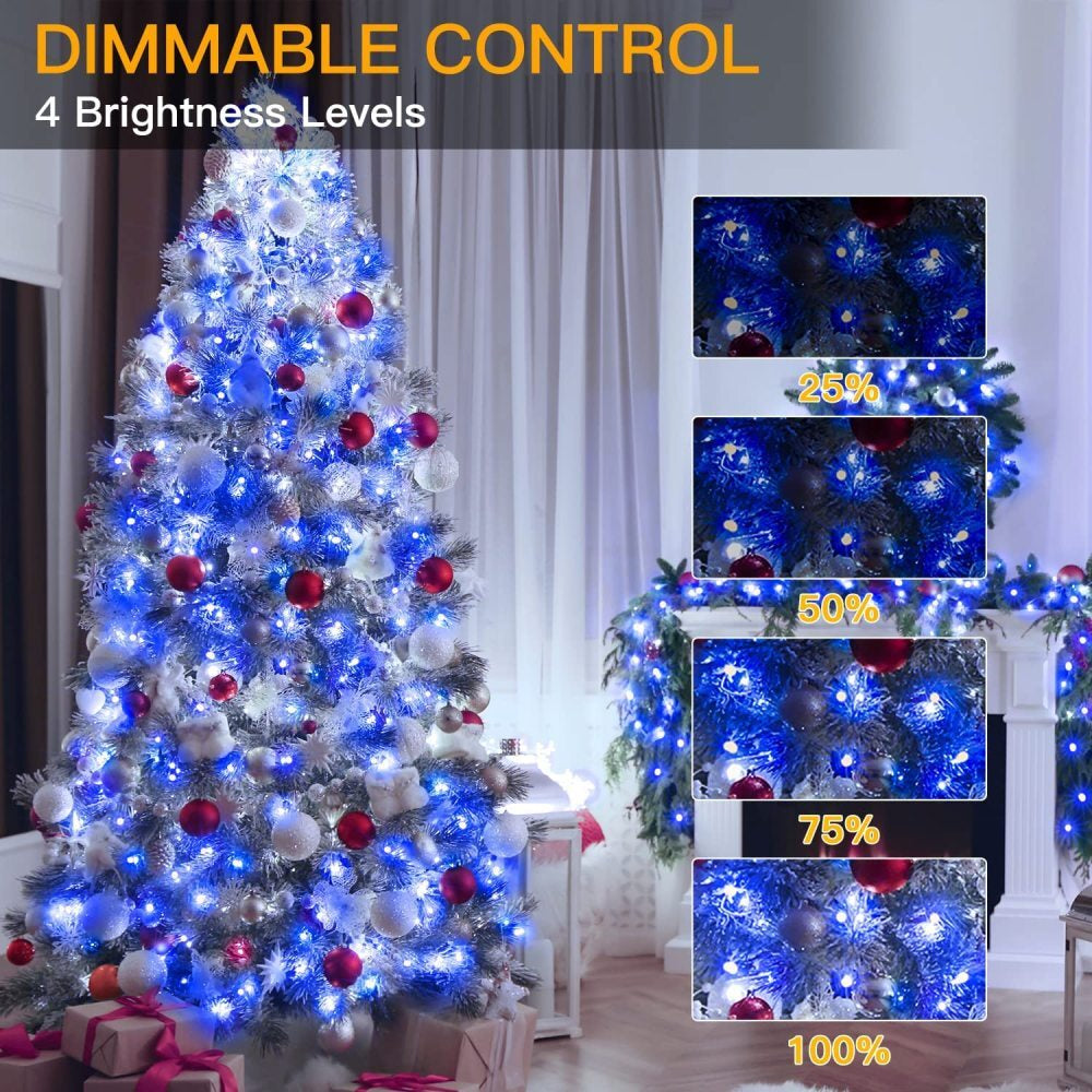 Fairy String Lights 10-100M Mains Plug in Christmas Tree Indoor & Outdoor UK