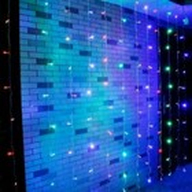 Christmas Curtain Lights Fairy Waterproof Indoor/Outdoor Wedding Plastic Cable