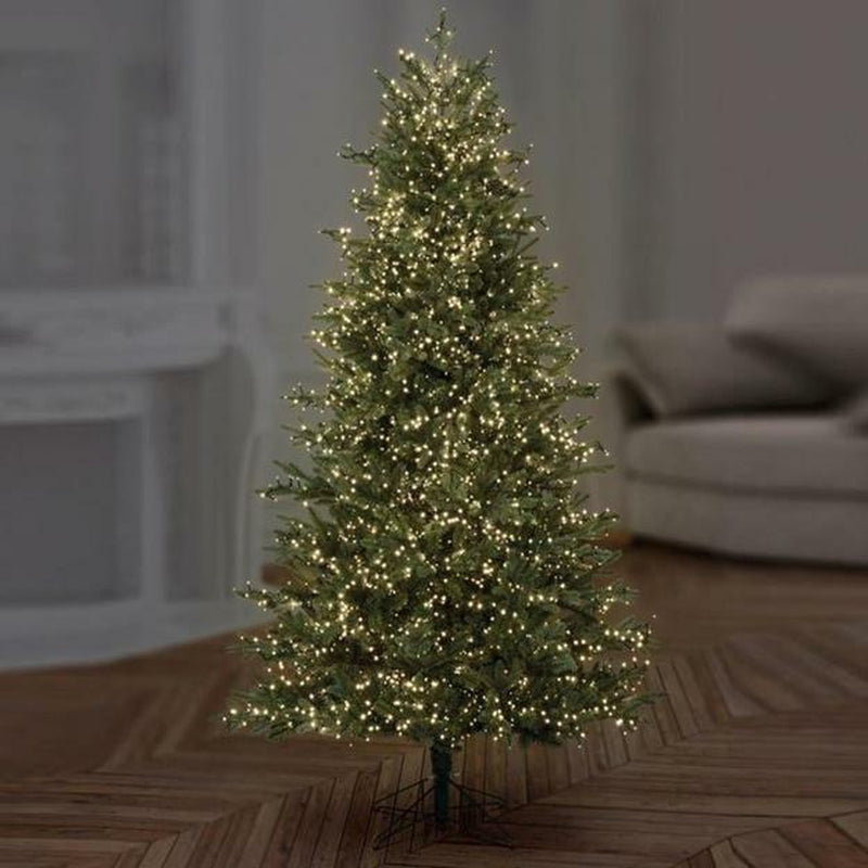 Premier 1000 LED Multi-Action Treebrights Christmas Tree Lights Timer WARM WHITE