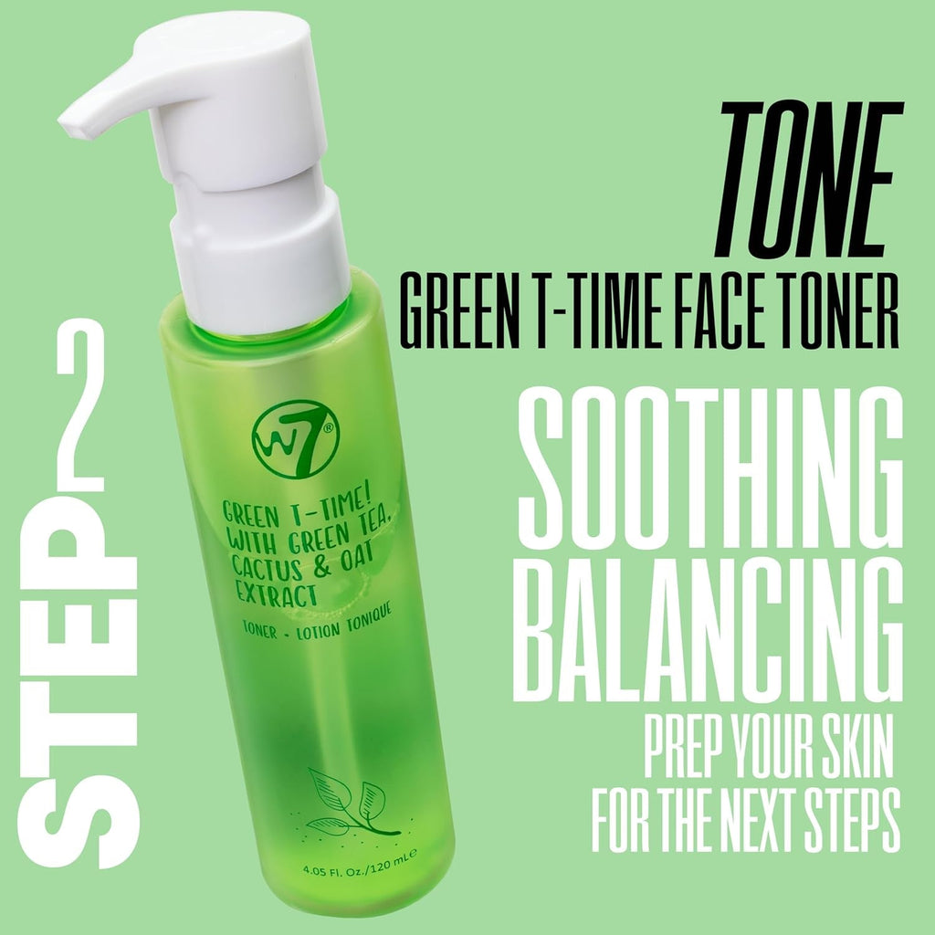 Self Care Skincare Set | Face Cleanser, Toner, Serum, Moisturiser & Lip Mask | Complete Daily Face Routine | Full Size, Long Lasting Products to Use at Home