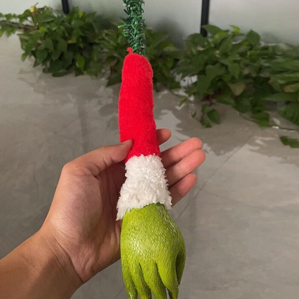Grinch Arm Leg Head Ornaments Holder Christmas Tree Decorations Xmas Party Gift