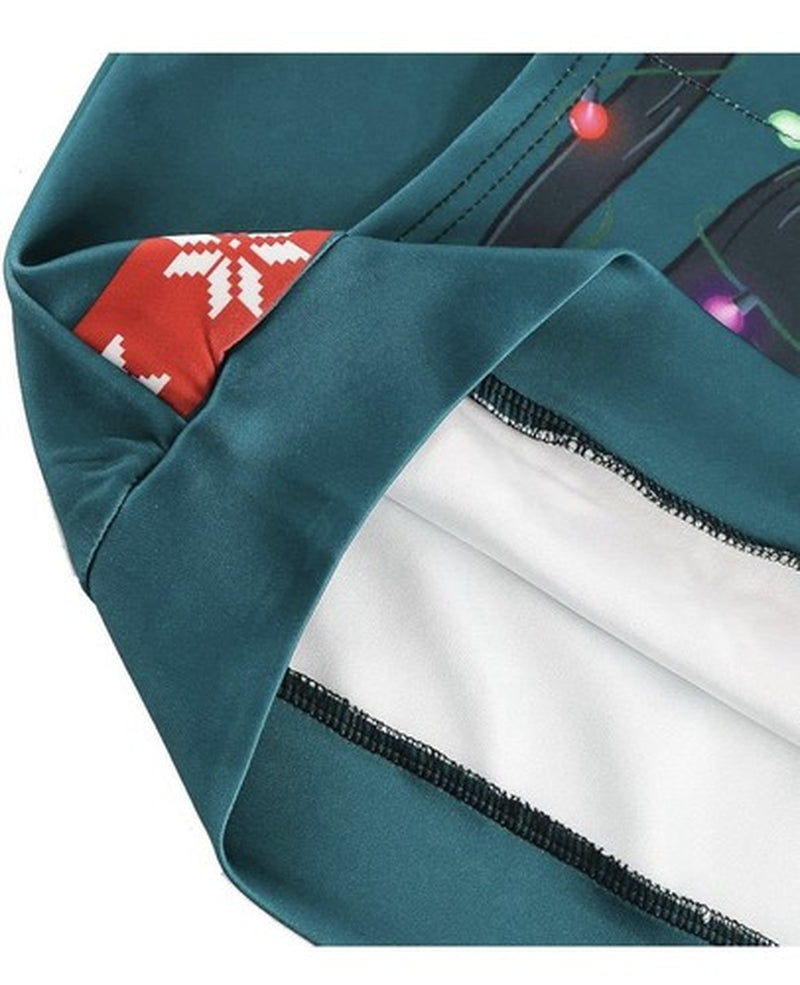 Kids Cat Christmas Sweater