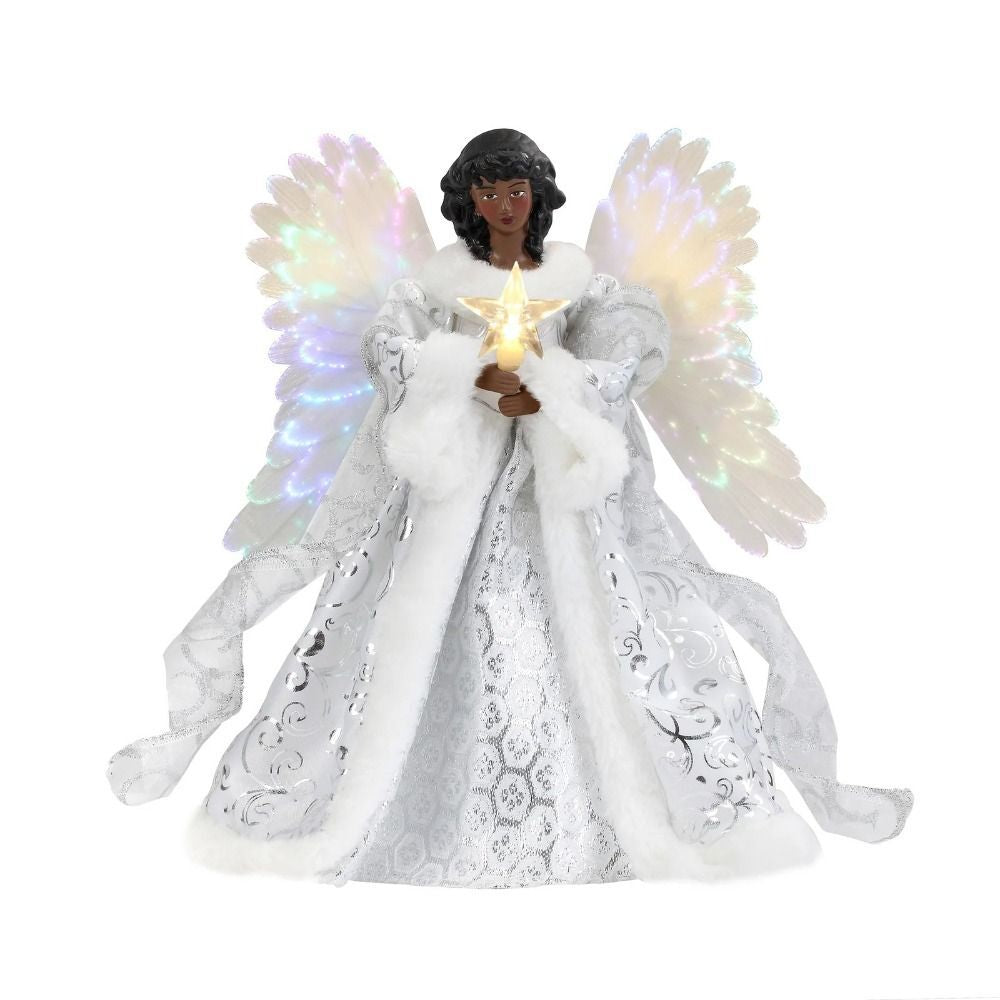 Christmas Angel Fairy Tree Topper Festive Xmas Tree Tops Ornament Decor Gift