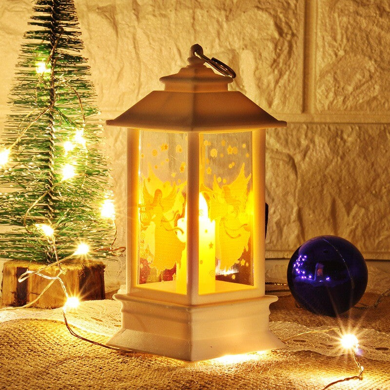 Outdoor Indoor Christmas Lantern Family Xmas Hanging LED Light Decor UK NEW