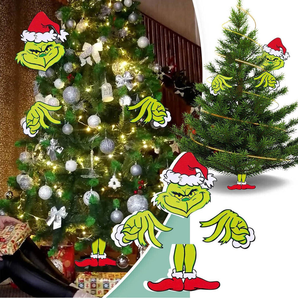 Christmas Grinch Christmas Tree Decoration Hatents Insert Creative Xmas Gifts