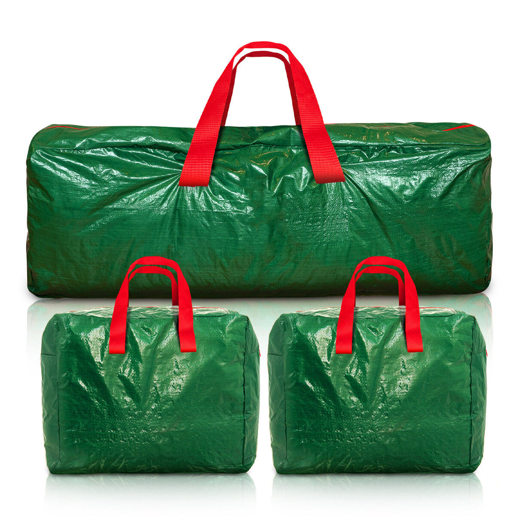 Christmas Tree Storage Decoration Bag Zip up Organizer Cover Sack Carry Handles