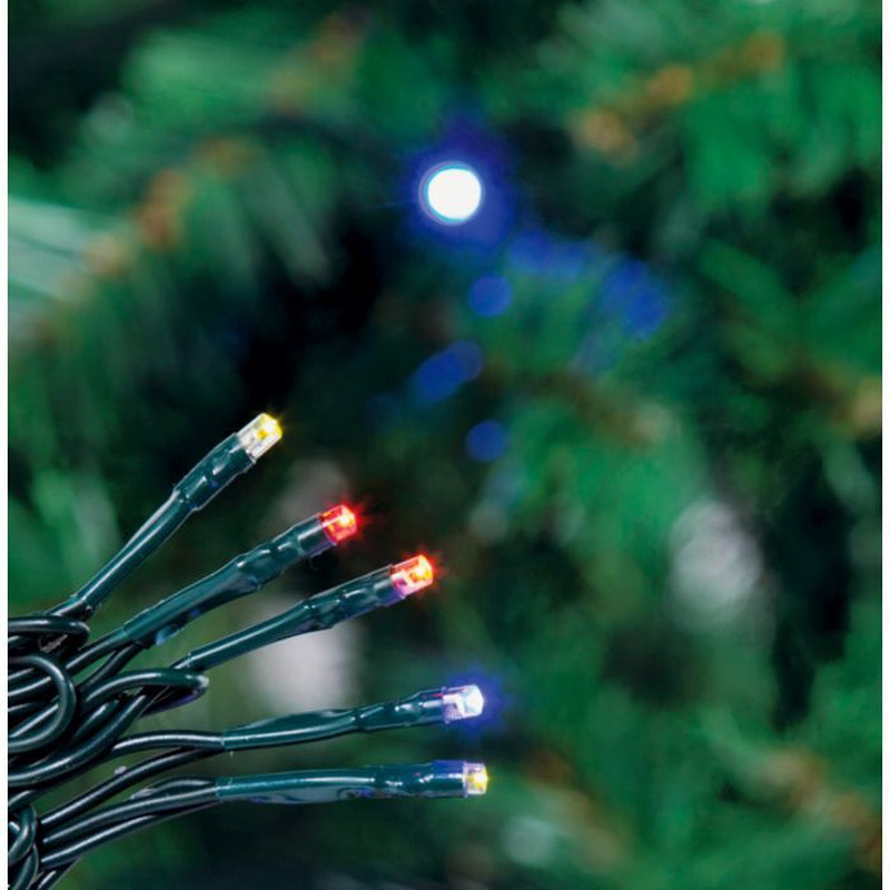 160 Multi-Function LED Christmas Tree Lights - Multicoloured