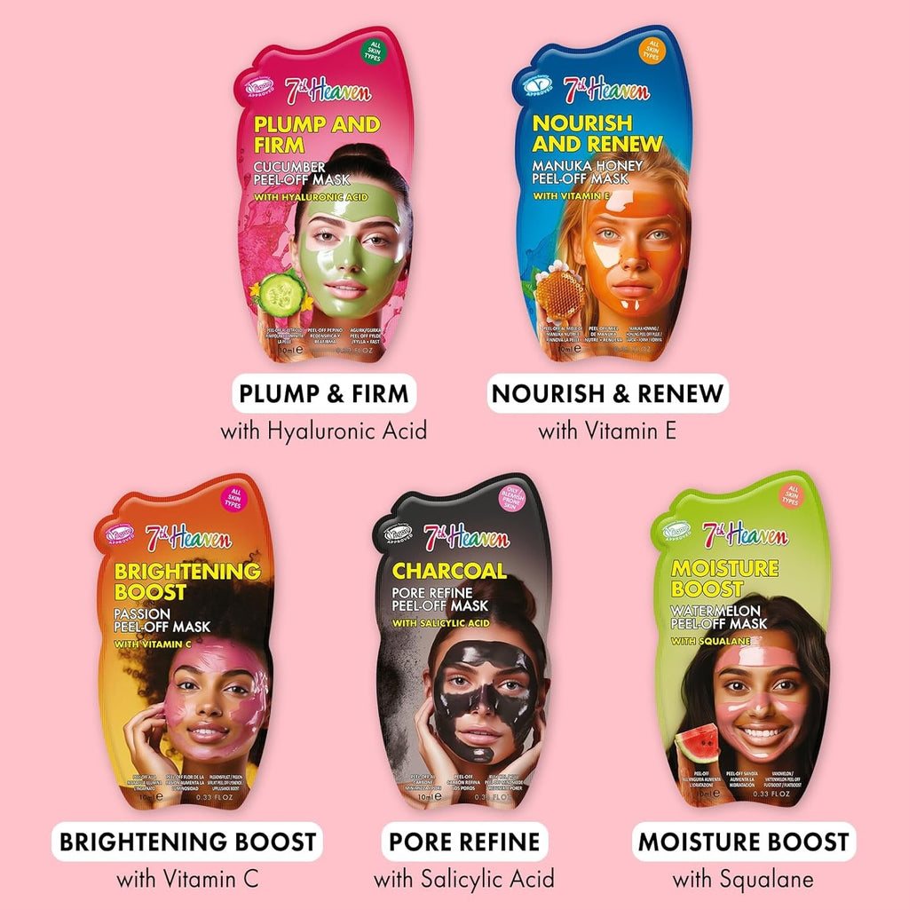 Pamper Hamper (Contains 10 Face Masks and a Spatula) Pamper Gifts for Women - Genuine  Facemasks Skincare Gift Set