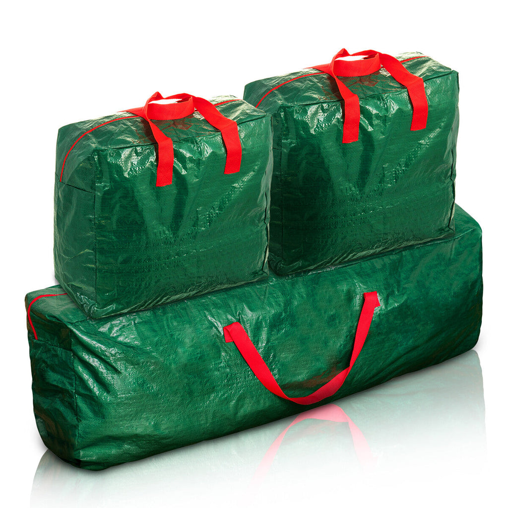 Christmas Tree Storage Decoration Bag Zip up Organizer Cover Sack Carry Handles