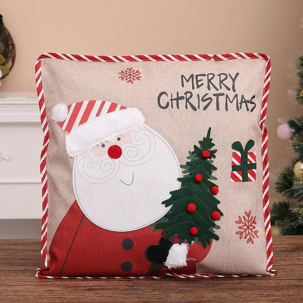 Christmas Pillow Cover Pillow Case Home Decor 46X46Cm Decorative Square