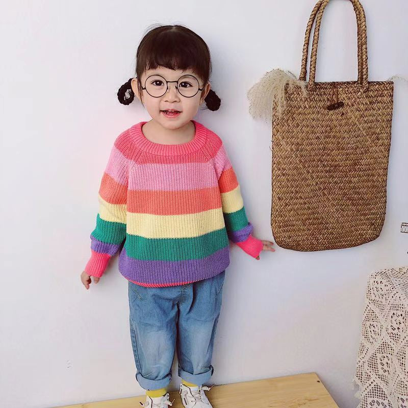 Boys Girls Winter Sweater Jumper Childrens Warm Christmas Knitted Age 2-8 Years
