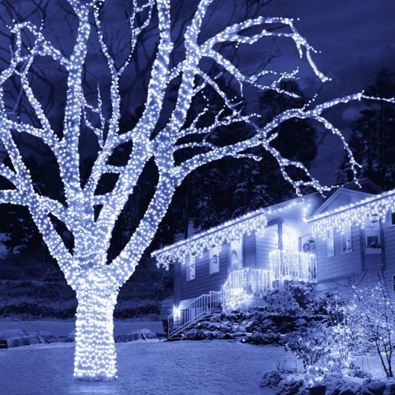 600 LED String/Fairy Christmas Tree Lights Multi Function, In/Outdoor, in Tub!