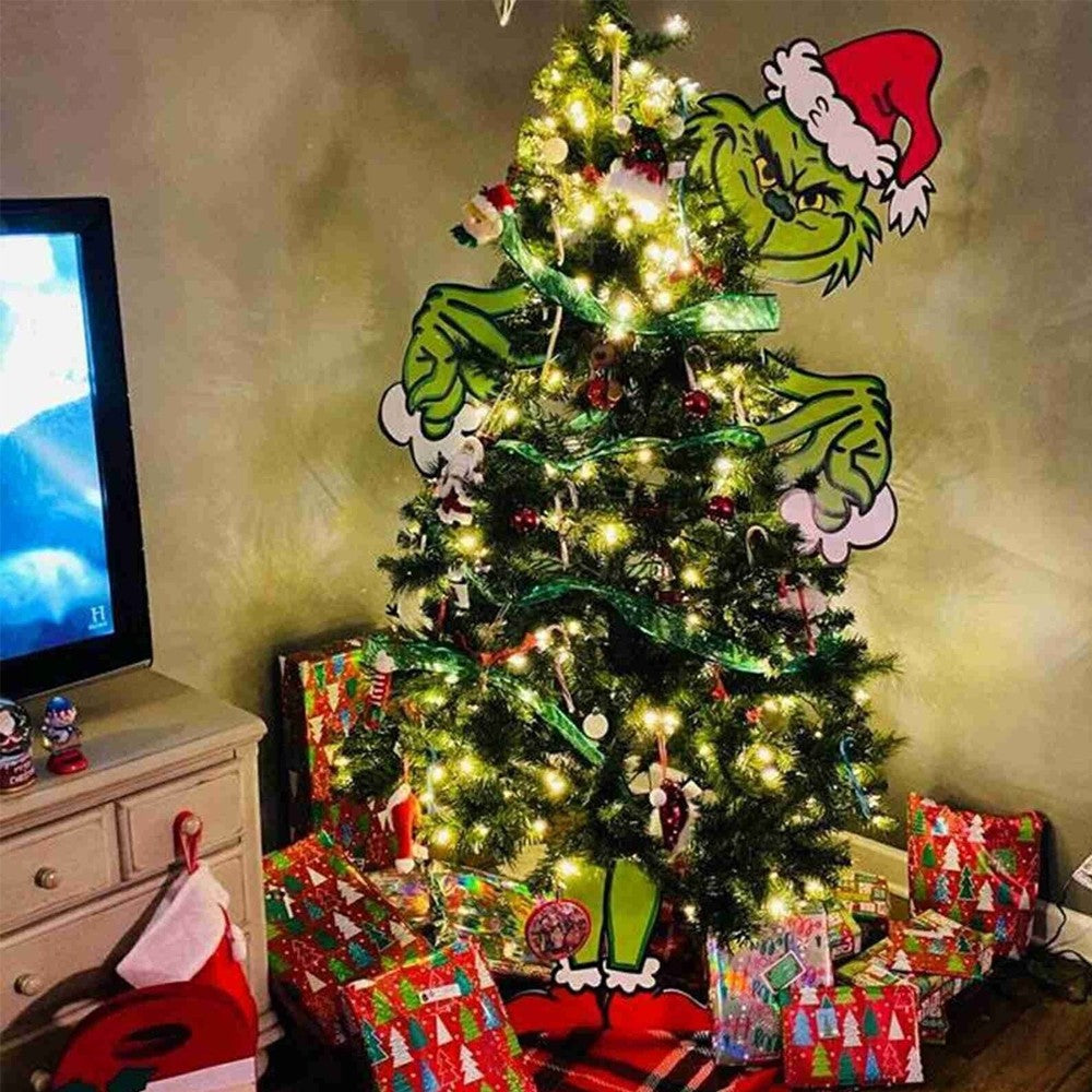 Christmas Grinch Christmas Tree Decoration Hatents Insert Creative Xmas Gifts