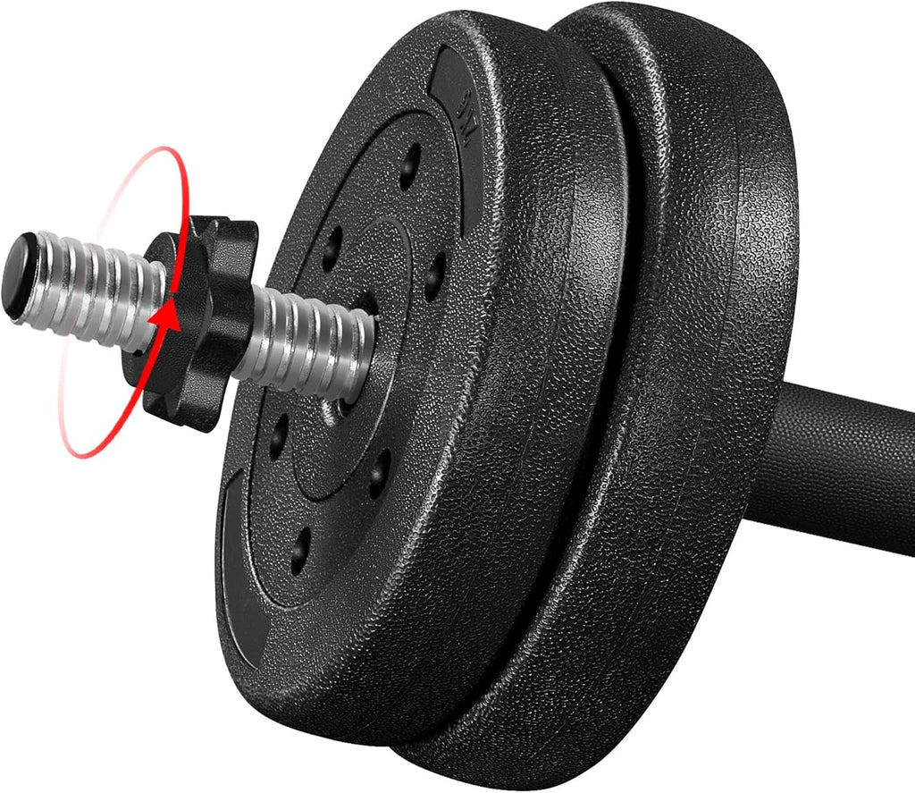 30KG/25KG/20KG/15KG Adjustable Dumbbells Weight Lifting Training Set Dumbbells Set (Sold as a Pair) Home Gym Fitness for Men/Women