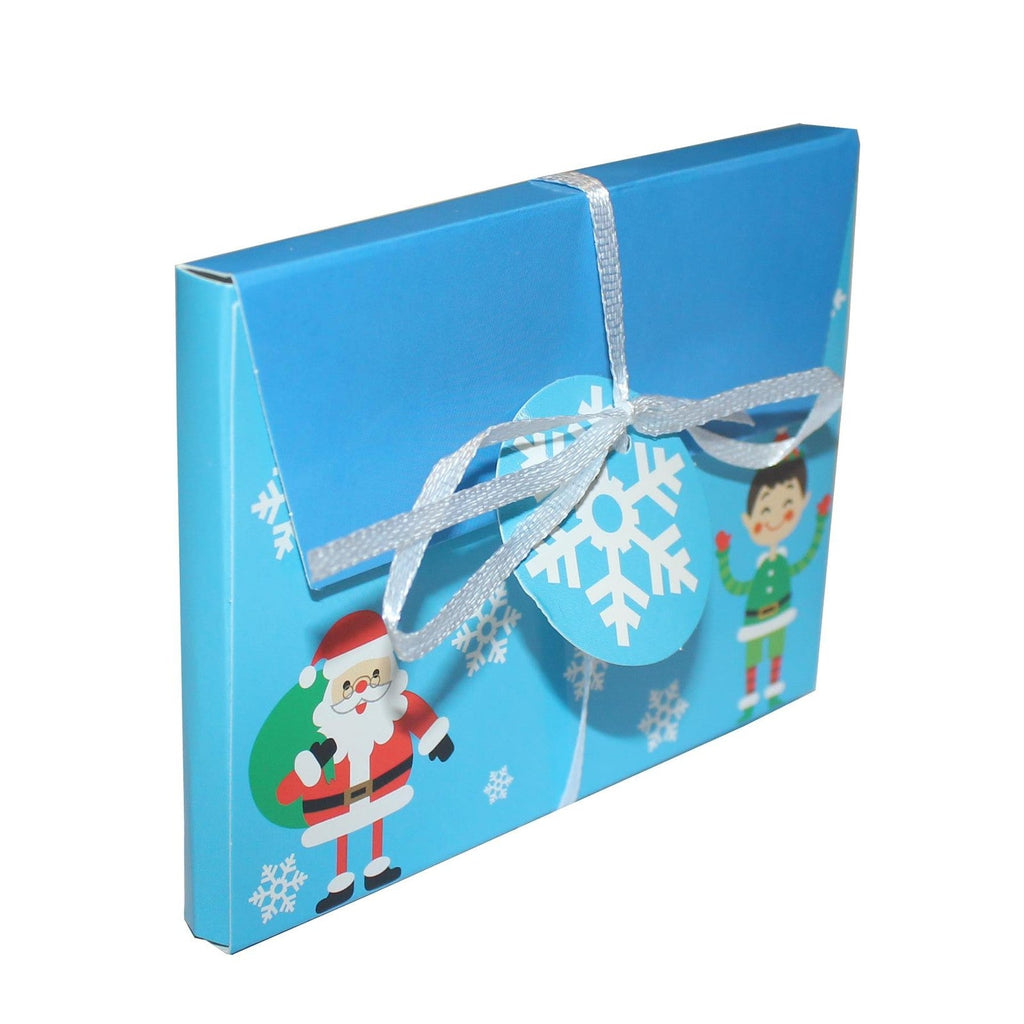 Christmas Gift Box Money Voucher Envelope Pack of 4 - Design C