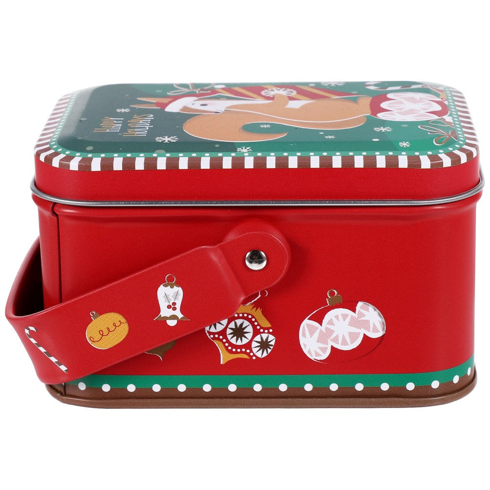 The Christmas Tin Box Cookie Boxes for Packaging Candy Container