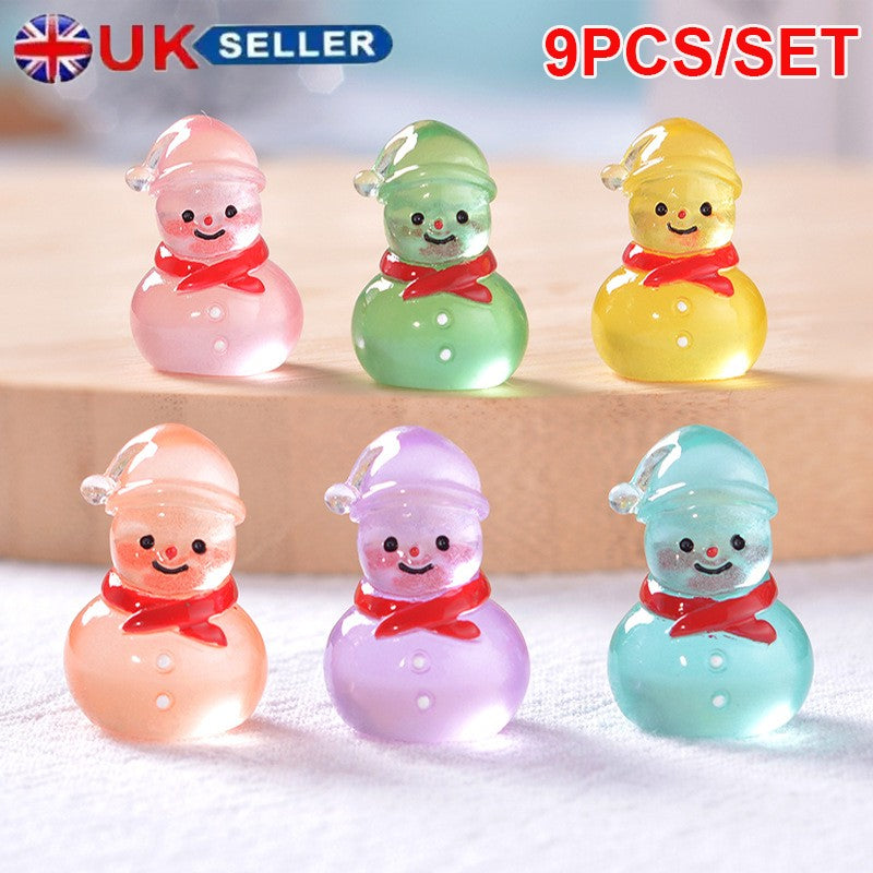 Luminous Snowman Christmas Ornament for Home Holiday Decorations