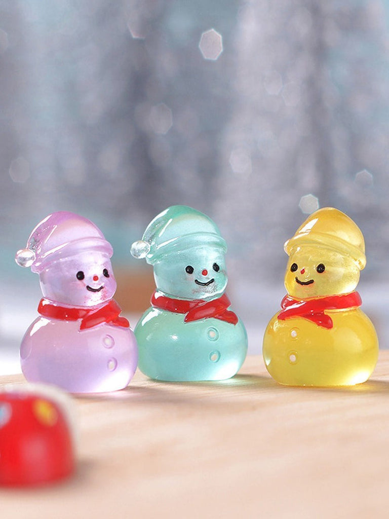 Luminous Snowman Christmas Ornament for Home Holiday Decorations