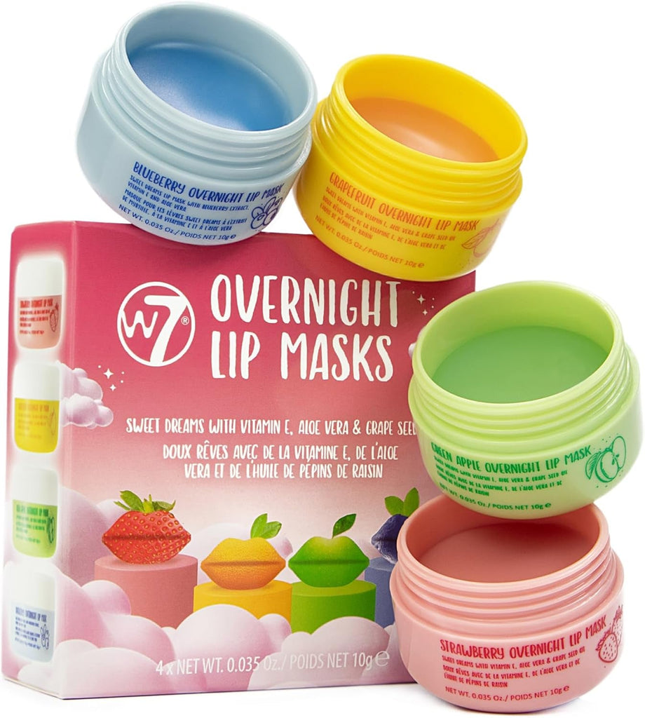 Sweet Dreams Overnight Lip Masks - Gift Set - Lip Treatment with Aloe Vera & Vitamin E - Hydrating, Moisturising Formula