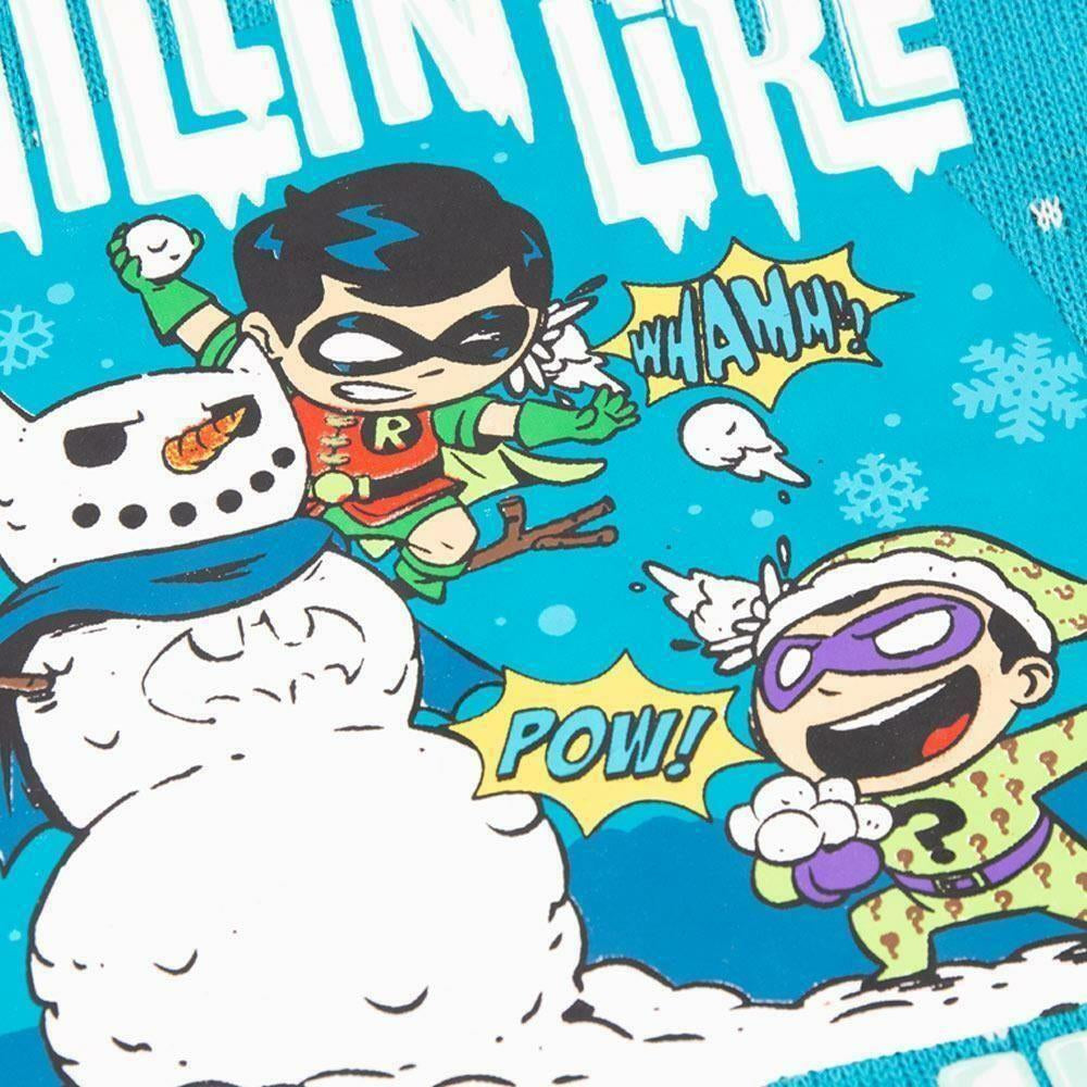 Christmas Jumper DC Comics 'Chillin like a Villain' - Kids Age 13+ New Official