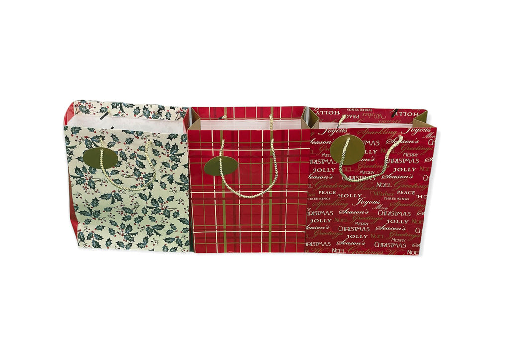 Christmas Giftbag Medium Stylish Xmas Present Bag Packaging Wrapping Inspiration