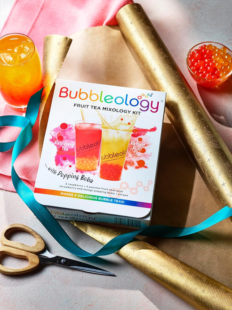 Fruit Bubble Tea Mixology Kit with Popping Boba (Pack of 1)