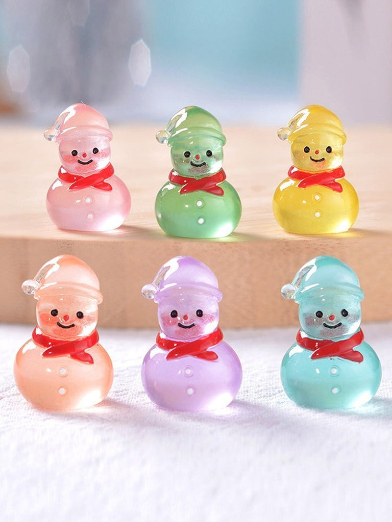 Luminous Snowman Christmas Ornament for Home Holiday Decorations
