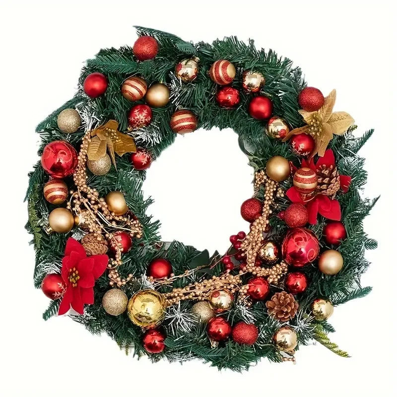 50Pcs Christmas Decor Baubles Tree Xmas Balls Party Wedding Ornament 4Cm Round