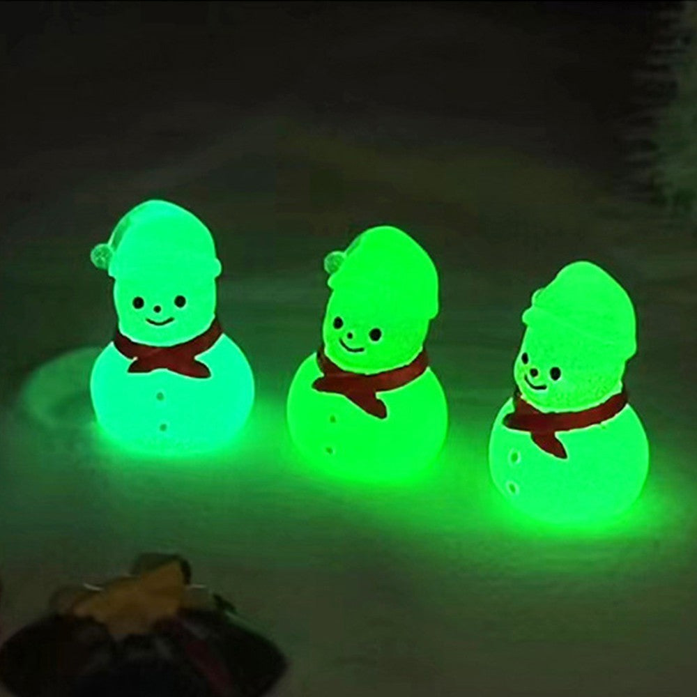 Luminous Snowman Christmas Ornament for Home Holiday Decorations