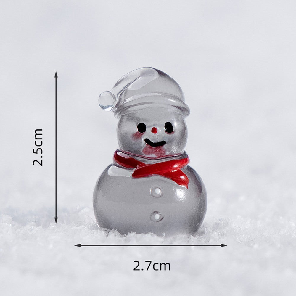 Luminous Snowman Christmas Ornament for Home Holiday Decorations