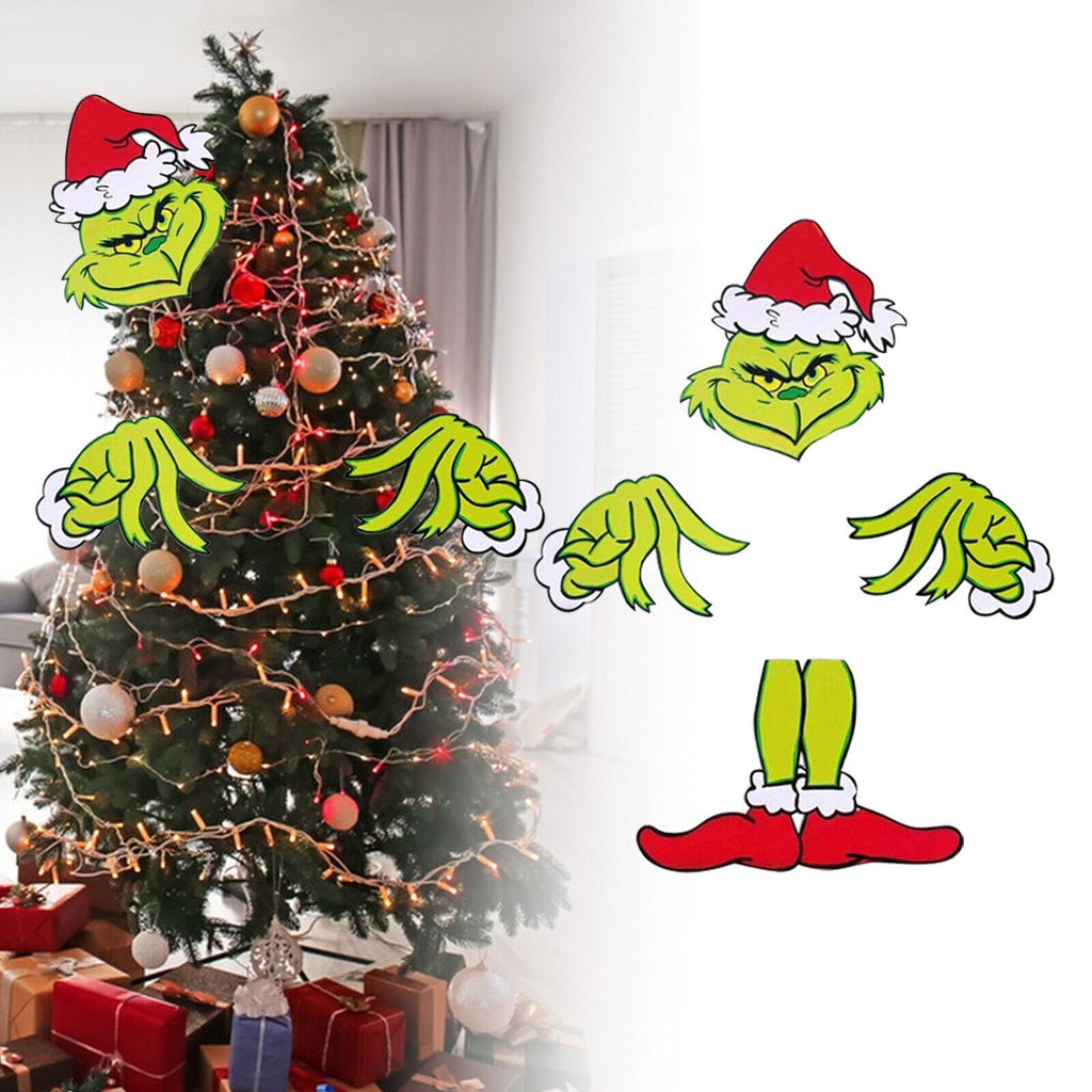 Christmas Grinch Christmas Tree Decoration Hatents Insert Creative Xmas Gifts