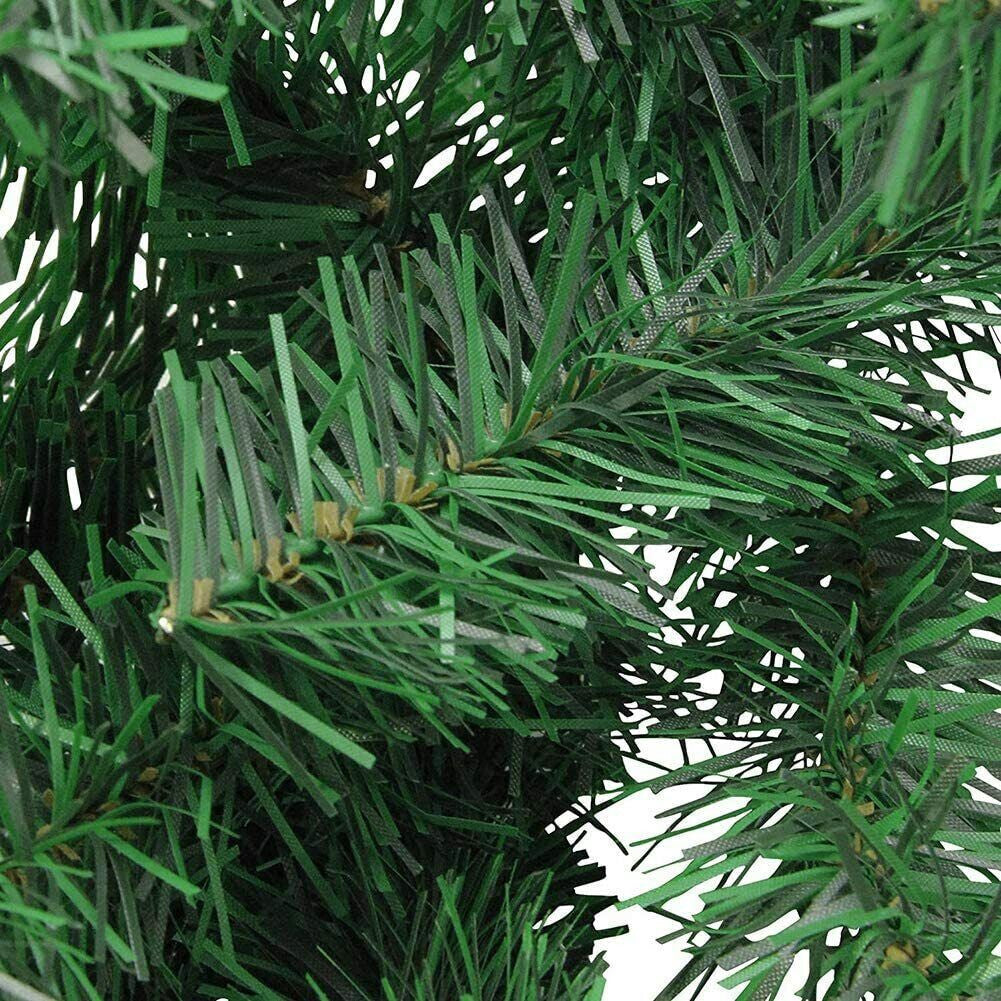 9Ft Christmas Garland Decorations Fireplace Artificial Wreath Bushy Pine 220Tips
