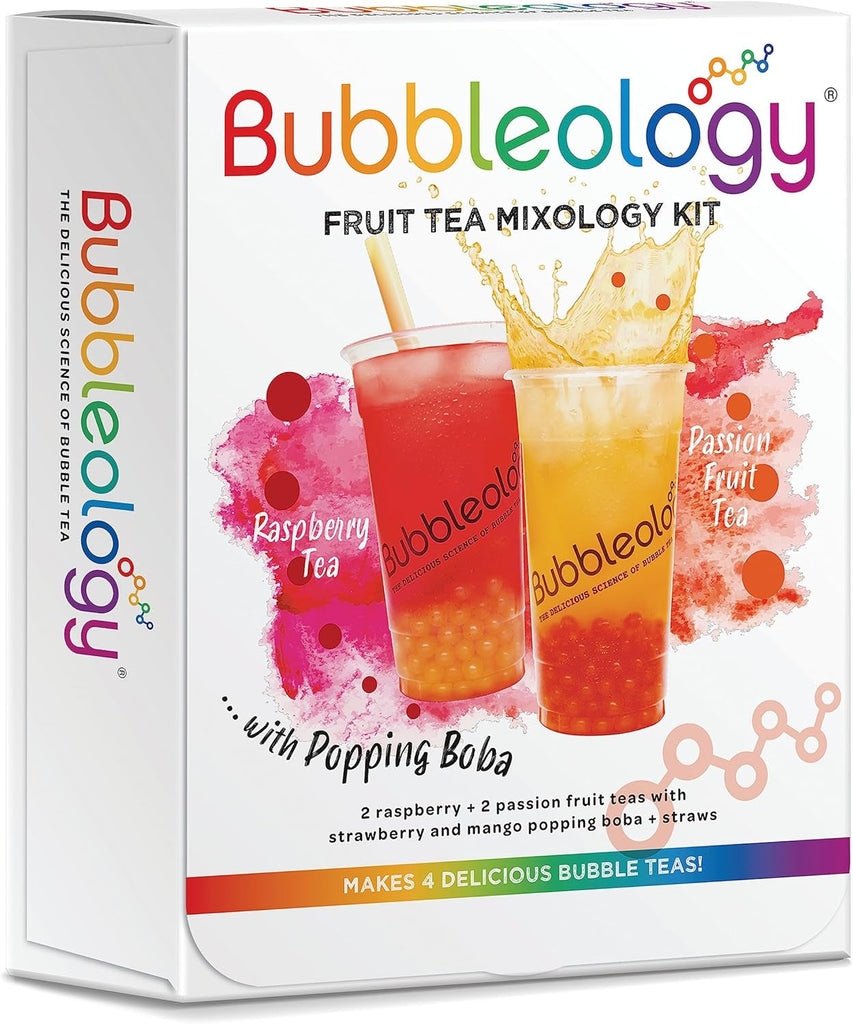 Fruit Bubble Tea Mixology Kit with Popping Boba (Pack of 1)