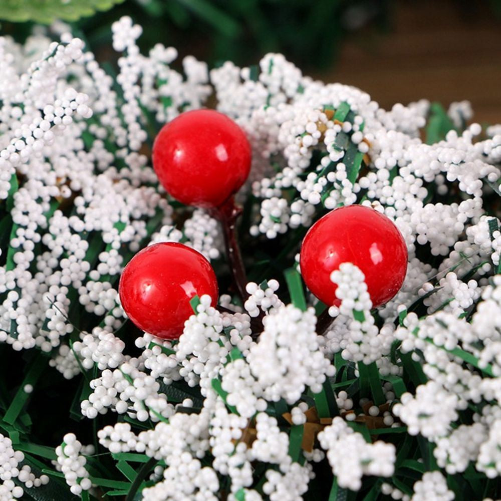 Large Snowy Christmas Wreath for Front Door Garland Christmas Decoration Outdoor