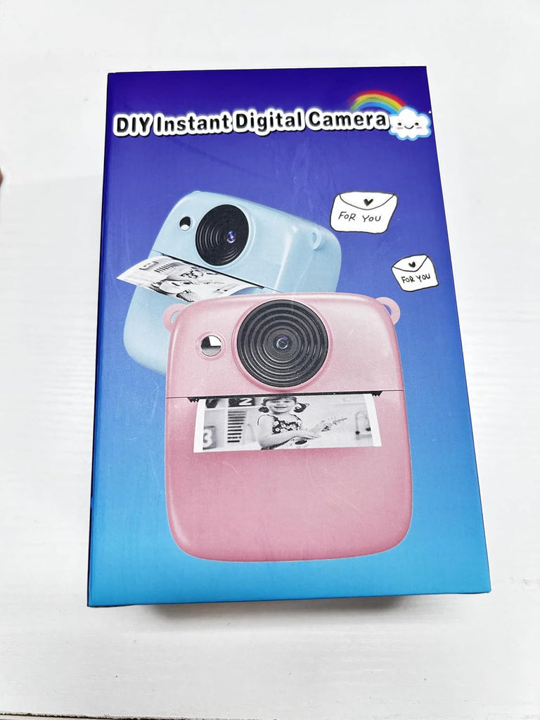 Instant Print Camera for Kids, Christmas Birthday Gifts Toys for 3 4 5 6 7 8 9 Year Old Boys Girls, 1080P Kids Digital Cameras Dinosaur Boys Toys Age 3-9 (Green)