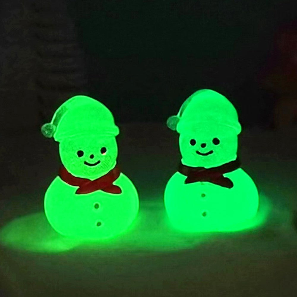 Luminous Snowman Christmas Ornament for Home Holiday Decorations